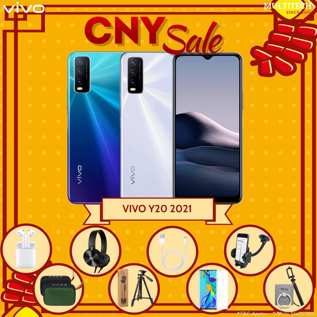 VIVO Y20 +4GB RAM+64GB MEMORY WITH LIMITED STOCK Shopee Malaysia
