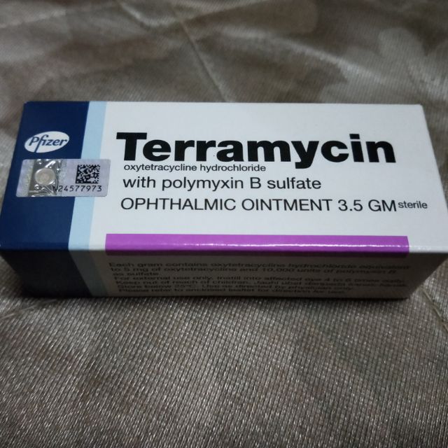 Terrramycin Ubat Sakit Mata Kucing Shopee Malaysia