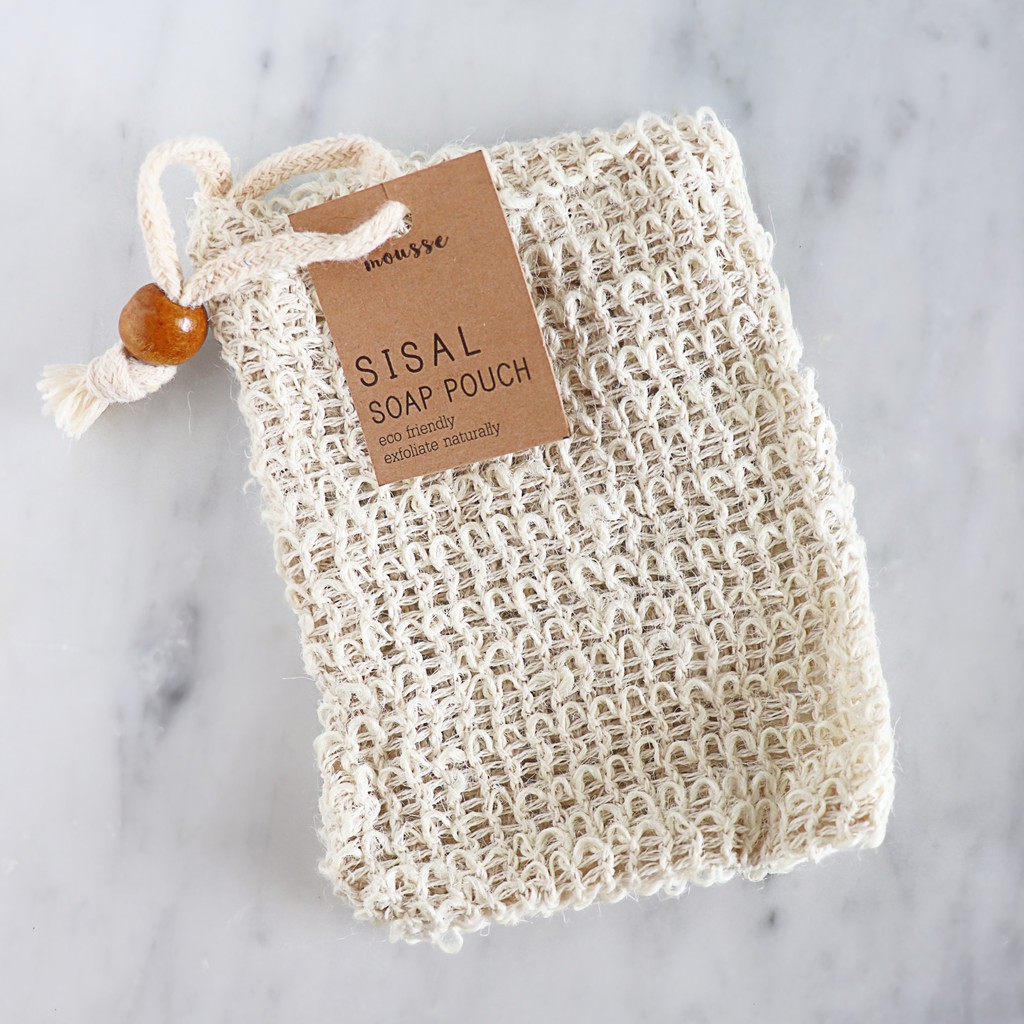 Sisal Soap Pouch / Natural / Eco-Friendly / Soap Bag / Exfoliating