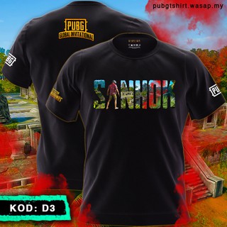 PUBG T-shirt Sanhok Premium Code D3 | Shopee Malaysia - 