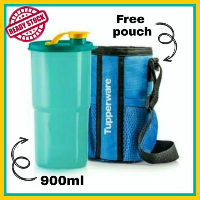 🔥READY STOCK🔥Tupperware Thirstquake Tumbler with Pouch (1) 900ml
