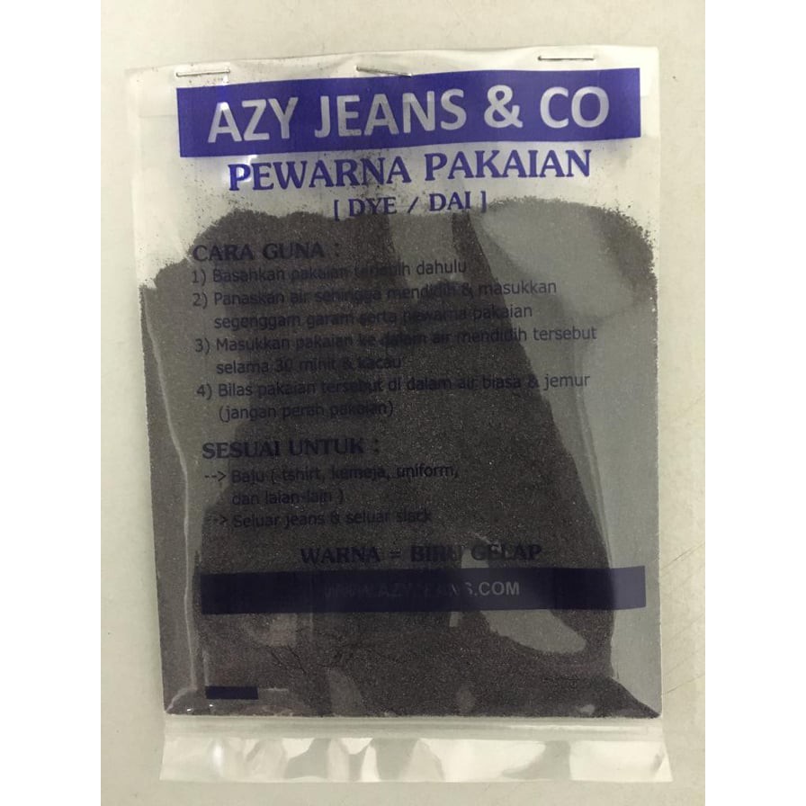 dye seluar jeans