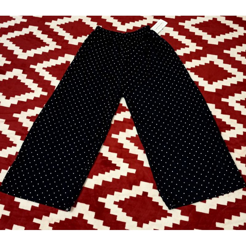 Buy Seluar Palazo Polkadot Seetracker Malaysia