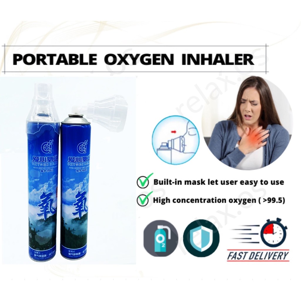 Oxygen Inhaler Oxygen Tank Portable / Oxygen inhaler [99.6 Oxygen