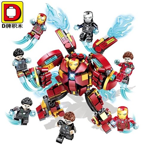 lego iron man 8 in 1