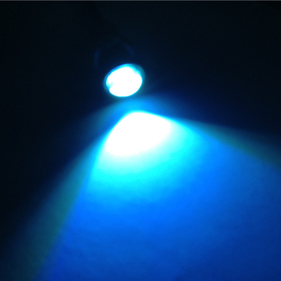 【2PCS】23Mm Car Waterproof White Eagle Eye Led Daytime Running Light Drl Backup Reverse Parking Lamp
