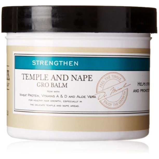 Dr. Miracle's Temple and Nape Gro Balm - For Healthy Hair Growth, Contains  Wheat Protein, Aloe, Vitamin A, D , 113g | Shopee Malaysia