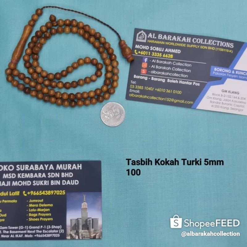 tasbih kayu kokah original Egypt (5mm) | Shopee Malaysia