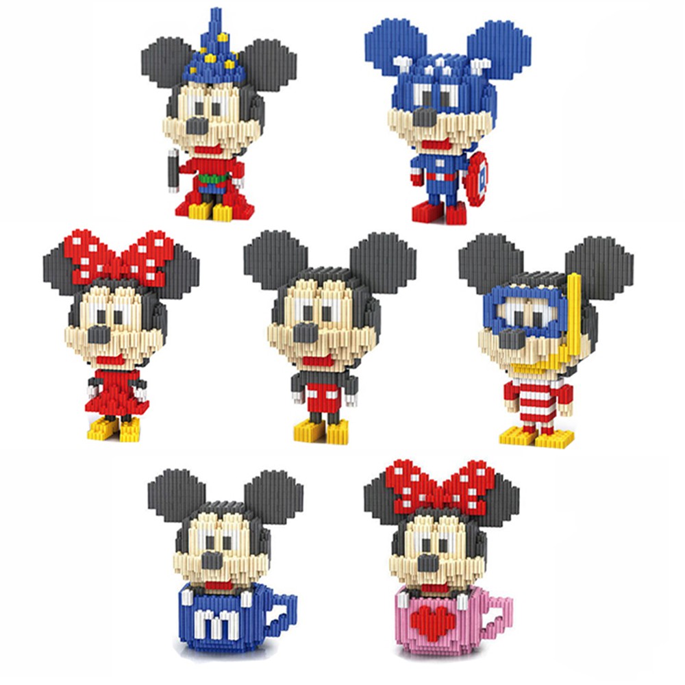 minnie mouse building blocks