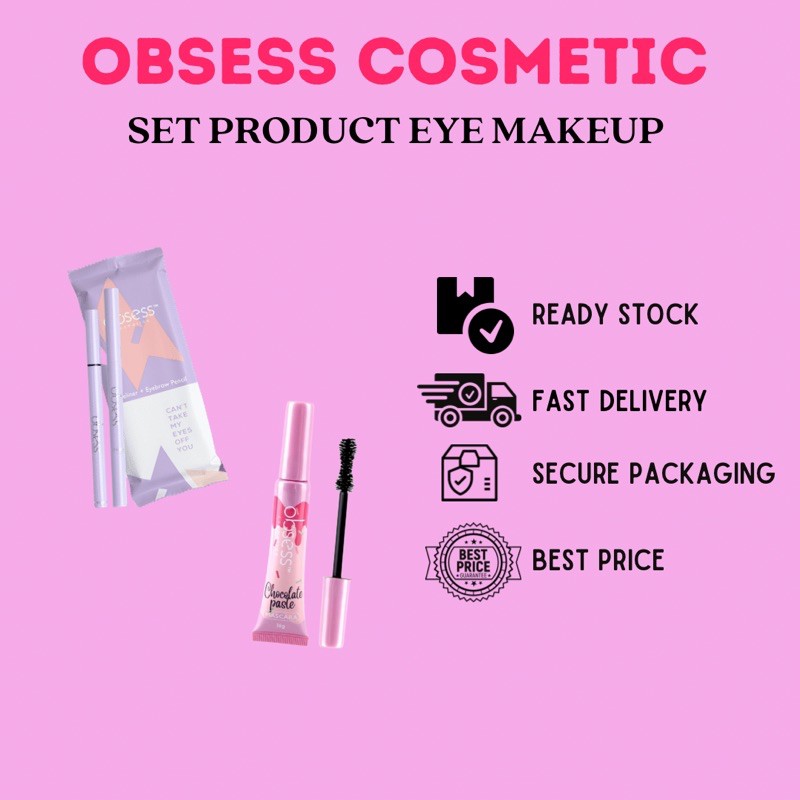 OBSESS COSMETICS SET PRODUCT EYE MAKEUP
