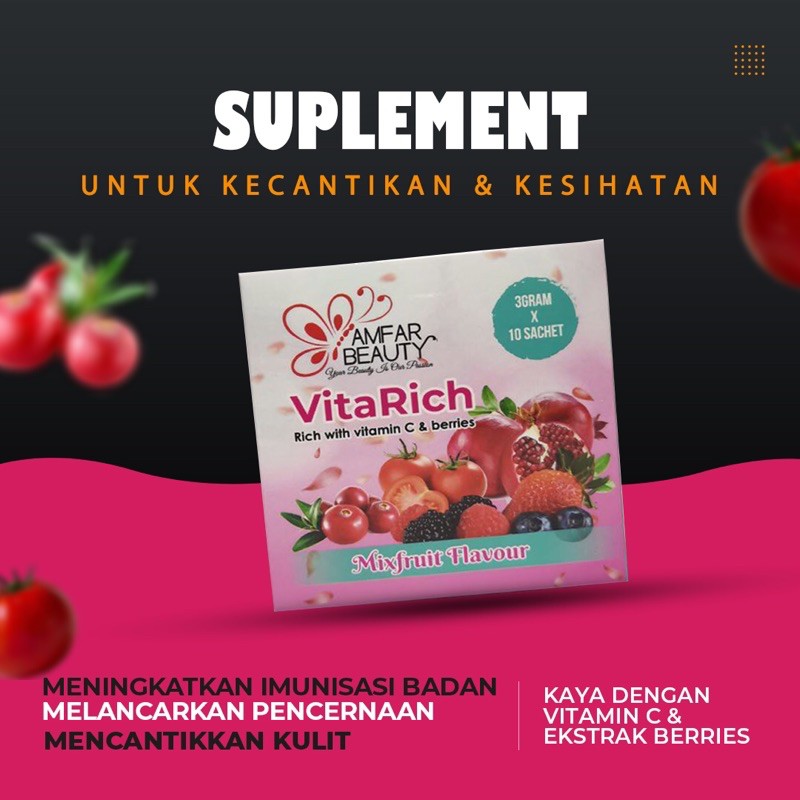 VitaRich (supplement Vitamin C) | Shopee Malaysia