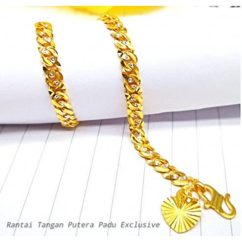 Buy Emas 916 Rantai Tangan Putera Padu Exclusive Seetracker Malaysia