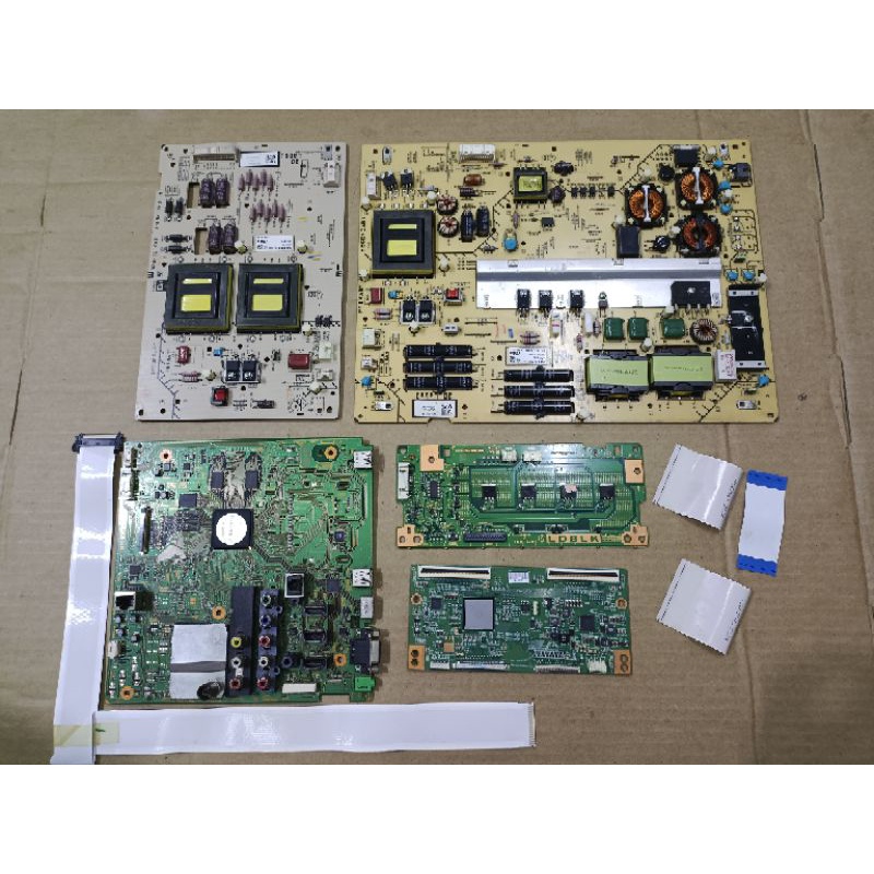 Sony Kdl-55ex720 System Board Power Supply Tcon Inverter Lvds Ribbon Tv Sparepart VD