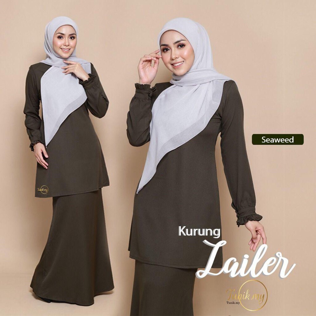  BAJU  RAYA 2021  BAJU  KURONG LAILER Shopee Malaysia 