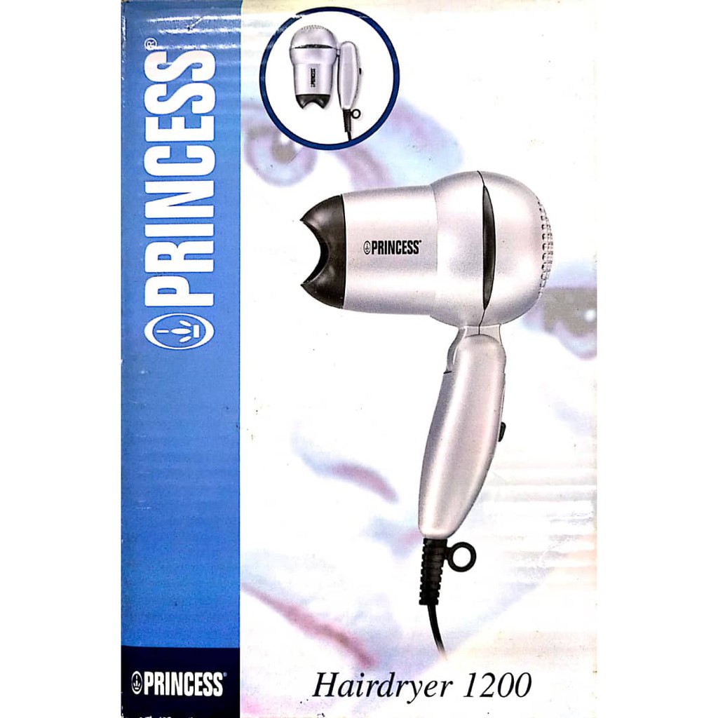 CLEARANCE STOCK!!!  Princess Foldable Hair Dryer (1200W)