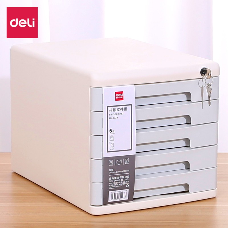 Effective Desktop File Cabinet With Lock Drawer Storage Cabinet A4