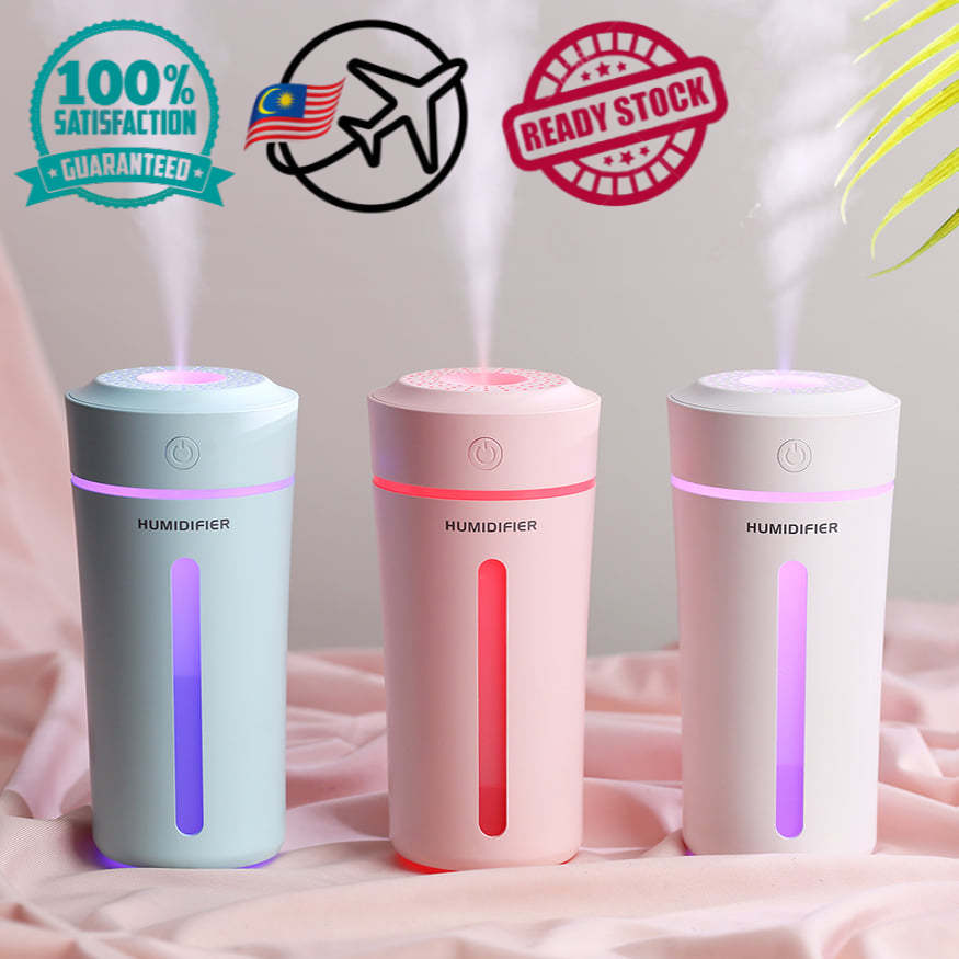 Colorful Led Humidifier Diffuser Wap Wangi Large Capacity Scent Diffuser Purifier Color Cup With Pewangi Bilik Shopee Malaysia