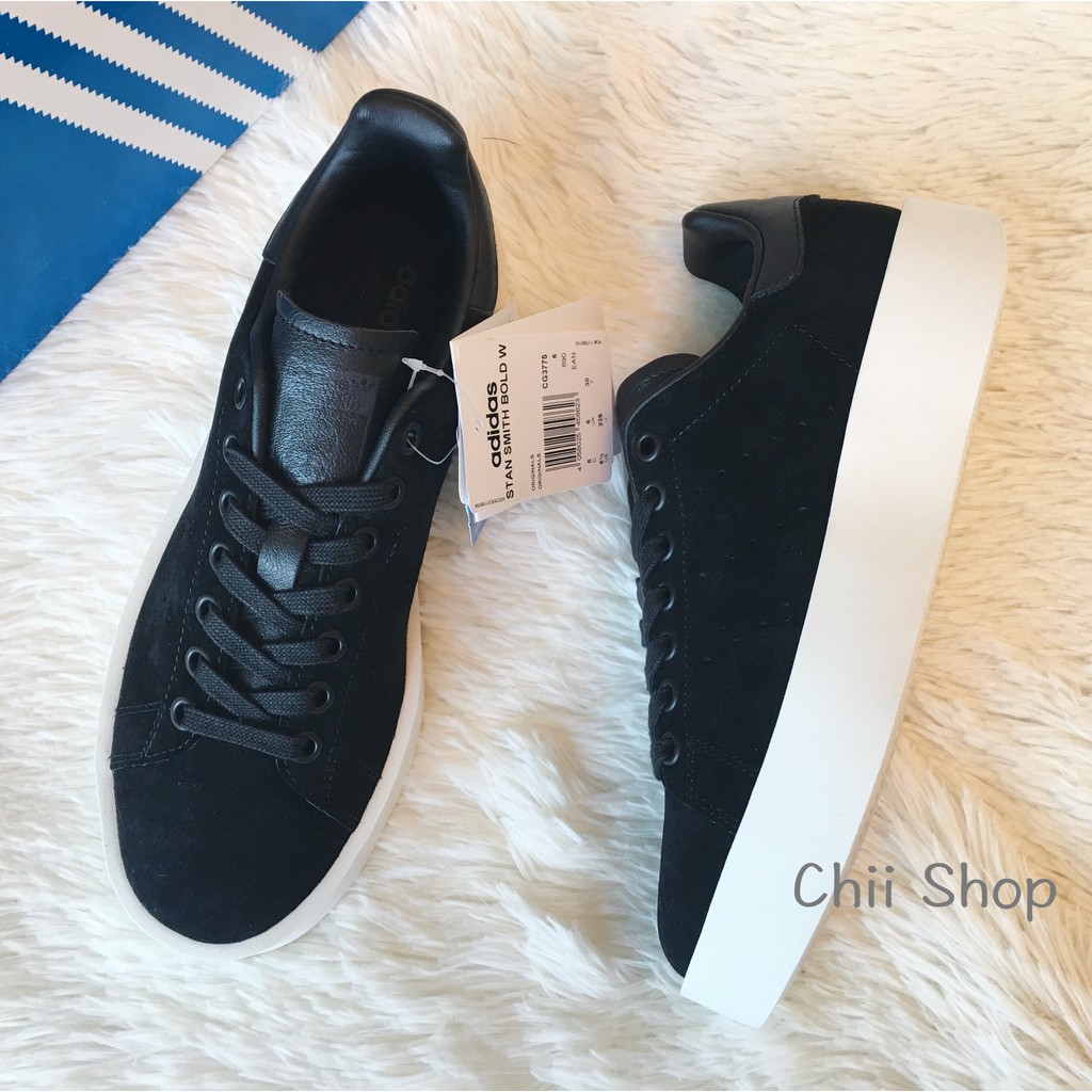 stan smith black suede