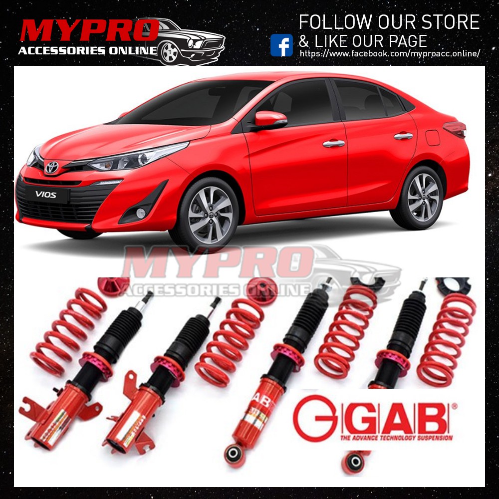 Best🔥Toyota 🇯🇵VIOS NCP 150 20142019 🇯🇵Gab He Series Hi Lo Body shift