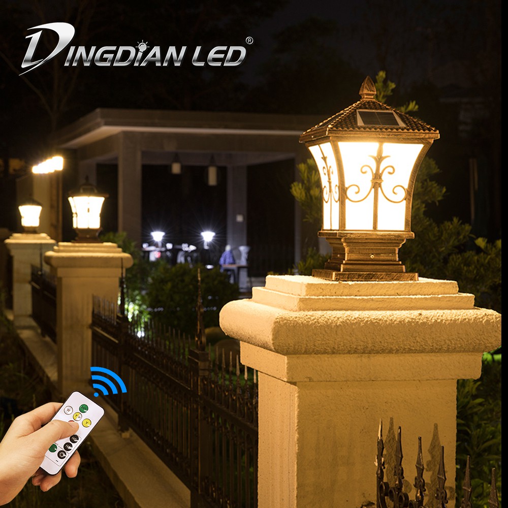 DingDian LED Solar Garden Light Outdoor Lighting Waterproof IP65 3 ...