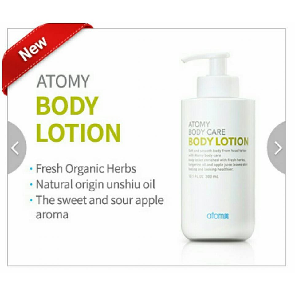 Buy Atomy Body Lotion 韩国艾多美身体乳液 300ml Ready Stock Seetracker Malaysia