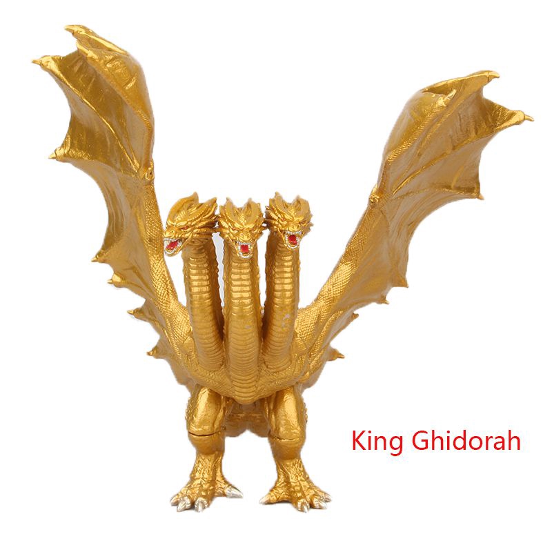 Movie Godzilla King Ghidorah Action Figure Collectible Model Kids Xmas Gift Toys Shopee Malaysia - roblox king ghidorah hat