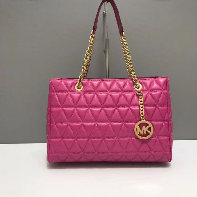 michael kors susannah quilted tote
