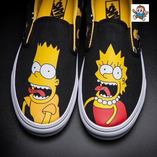 vans slip on simpson