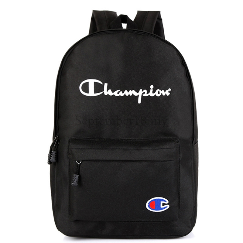 black champion school bag