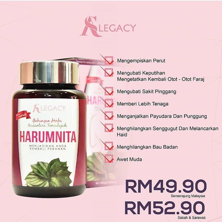 GENTEL HARUMNITA BY AS LEGACY [READY STOCK]  Shopee Malaysia