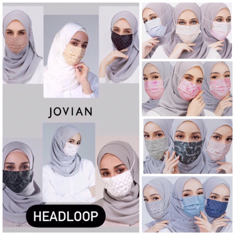 Jovian 3ply Mask Headloop Shopee Malaysia