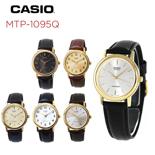 Casio Mtp 1095q 7a Simple Bold Large Three Needle Mtp 1095q Series Shopee Malaysia