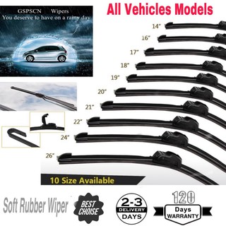 Soft Rubber Wipers Car Wiper Blade kereta wiper for Alza ...