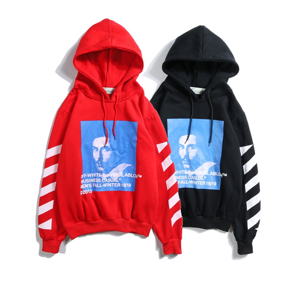 business casual off white hoodie