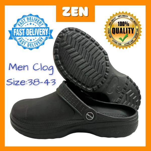 ZEN] Surgical Medical Clog Shoes I Men Clog Sandal Slip-On Sandal I High  Quality Crocs Shoes | Shopee Malaysia
