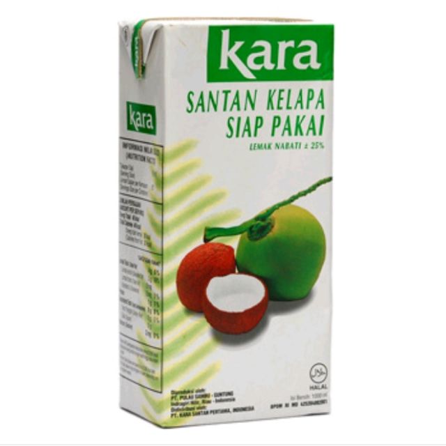 Kara Coconut Cream 1kg Santan Kelapa Shopee Malaysia