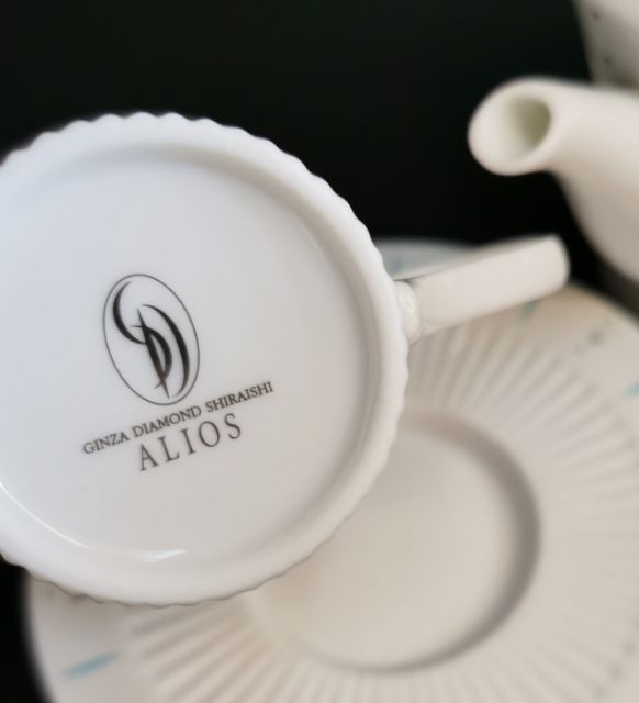 Ginza Diamond Shiraishi Alios Teaset Consists Of Teapot With 2 Cups Saucers Shopee Malaysia