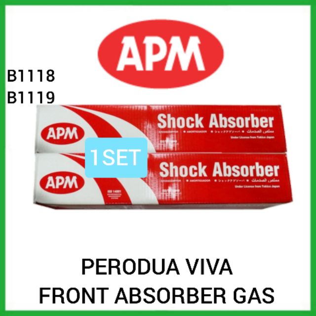 APM B1118 B1119 PERODUA VIVA FRONT ABSORBER GAS APM 