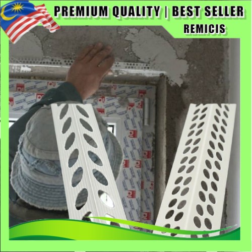 PVC Corner Bead / Inner Bead RM 0.70 /Pcs [Skim Coat/Plaster/Cement/Simen] Shopee Malaysia