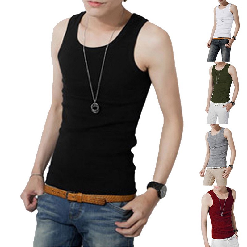 plain muscle shirts