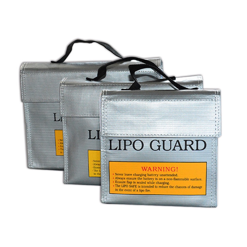 Fireproof RC LiPo Battery Safety Bag Charging Protection Explosion-proof Safe Guard Bag Sack 240 x 180 x 64MM