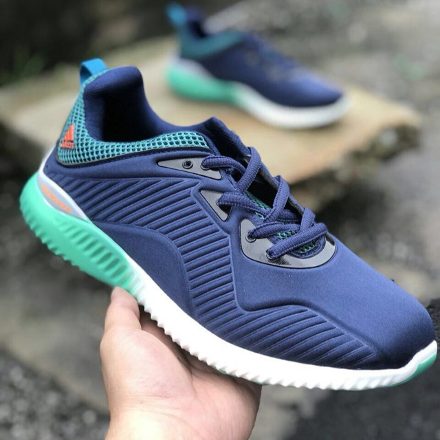 adidas alphabounce blue green