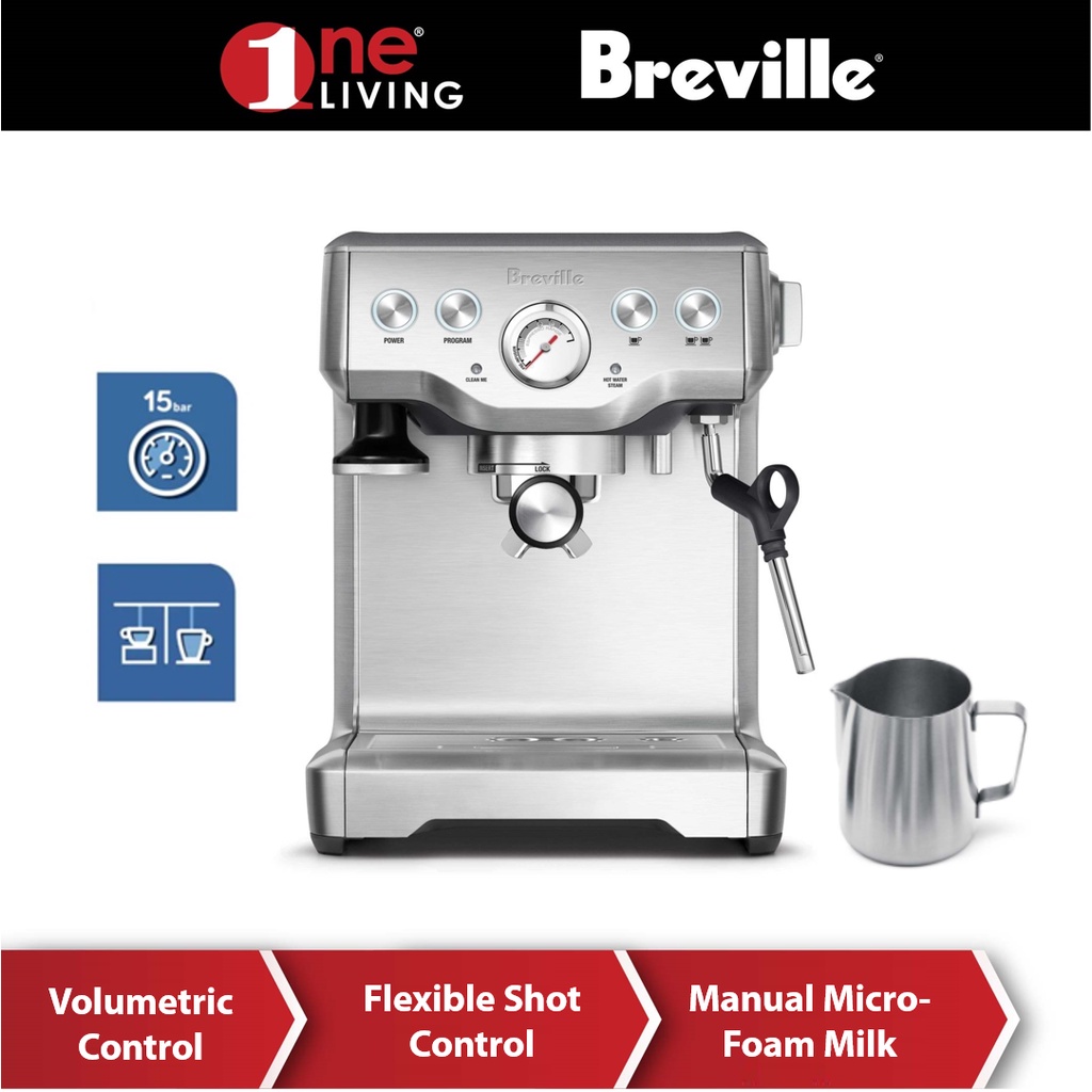 Breville Espresso Machine the Infuser BES840 (BES840SS) - Stainless Steel