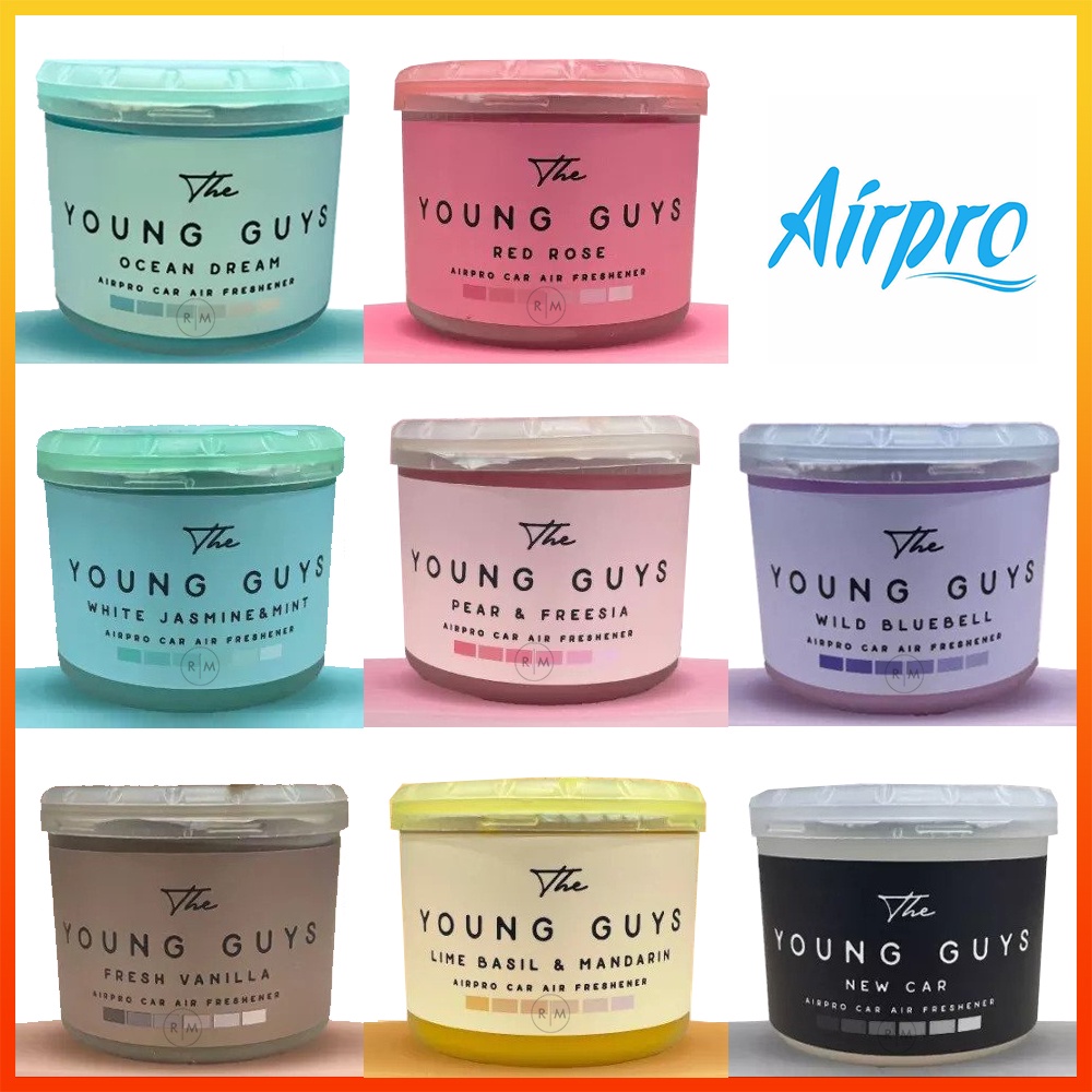 AIRPRO Young Guys Scented Gel Can Auto Air Freshener for Car 4.5oz
