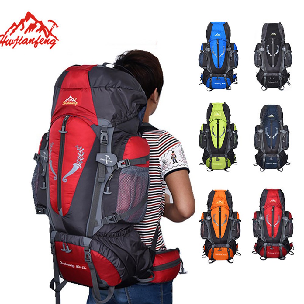 mountaineering backpack size