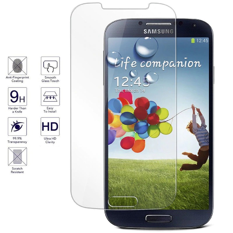 Samsung Galaxy tempered glass super clear 9H screen protector S4 | Malaysia
