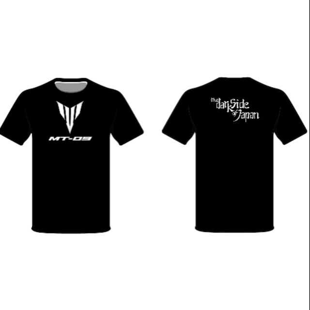 Yamaha Mt 09 The Darkside Of Japan Tshirt Shopee Malaysia