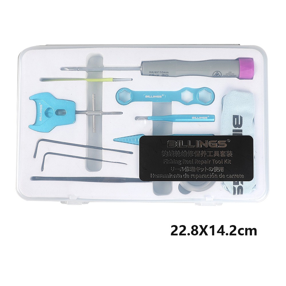 BILLINGS DIY reel repair tool kit bearing disassembly bait spinning