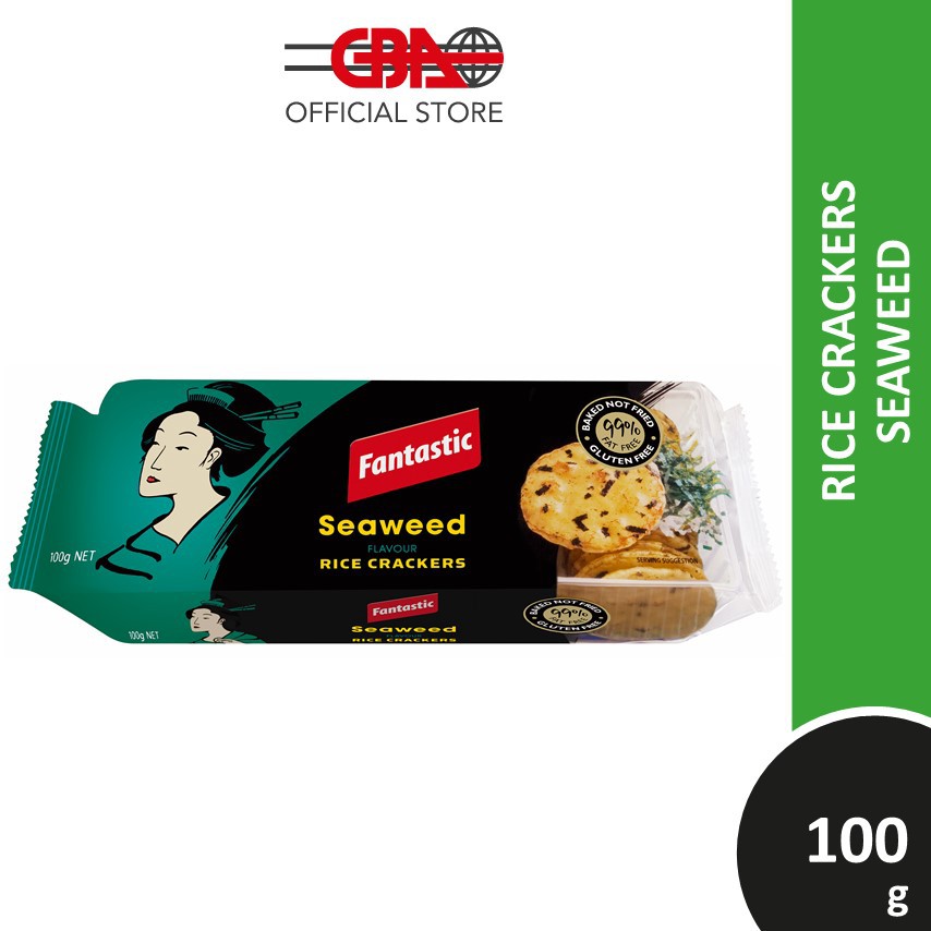 Fantastic Rice Crackers - Seaweed (100g)