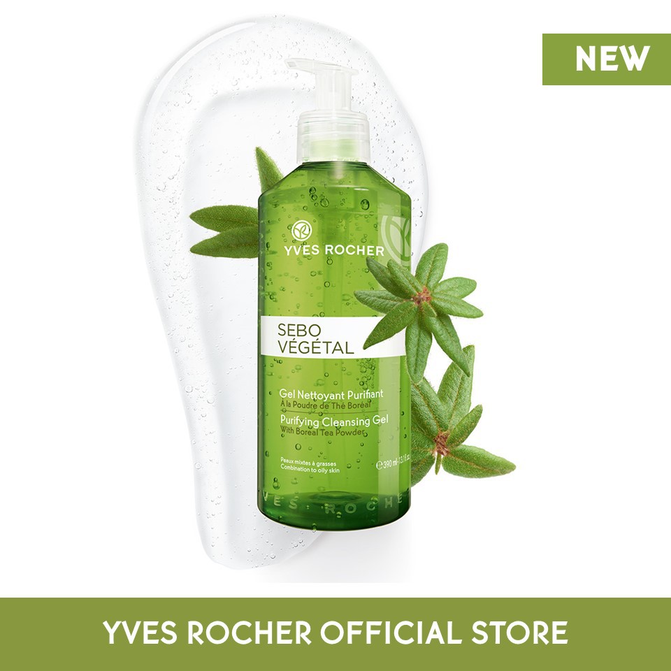 Sebo Pure Vegetal Purifying Cleansing Gel 390ml | Shopee Malaysia